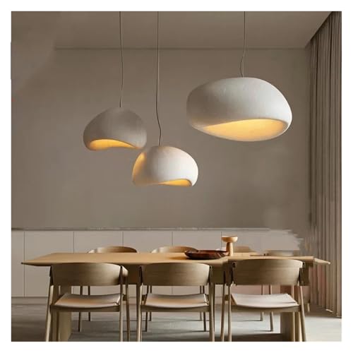Lustre nordique moderne E27 LED gris 80cm pour table à manger - 3