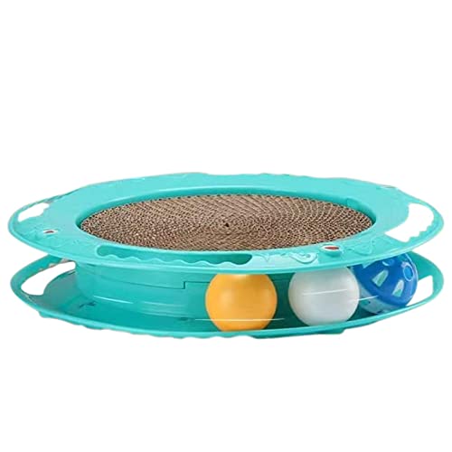 4 Pcs Brinquedo arranhador de gato | Brinquedo de placa de arranhar gato ABS resistente a arranhões