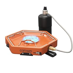 1-Burner Propane Stove Portable Cam...