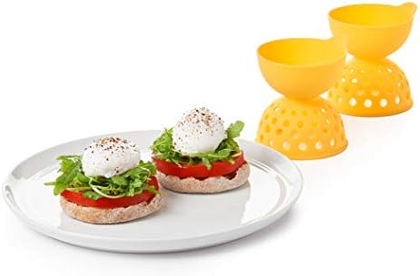 OXO Good Grips 2-Piece Silicone Egg Poacher Set