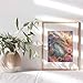 Science fiction Dragon Decorations - Sci Fi White Dragon Wall Decor - Gamer Girls Game Room Wall Decor, Mythical Creatures Fantasy Artwork - Gaming Room Art, Video Game Picture, Gaming Posters