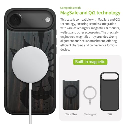 Coque iPhone 17 Air protégeant des chutes sans bloquer la charge MagSafe - 5