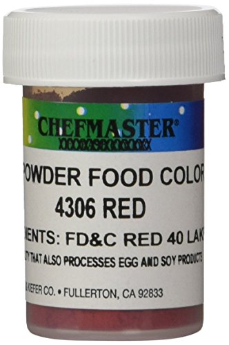 Chefmaster Powder Food Color 3 gr. Red