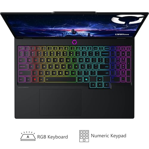 Legion 5 - Computer portatile da gioco con tecnologia AI, WQXGA OLED da 15", 165 Hz, Intel Core Ultra 7 255HX (>i9-14900HX), SSD DDR5 da 1 TB da 32 GB, GeForce RTX 5070 8 GB DLSS4 | Win11 Pro - Notebook - Immagine 7