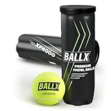 tennis match point ANHALTENDE PERFORMANCE: Der konstante Innendruck in unseren BallX Padelbällen sorgt für ein gleichbleibendes Sprungverhalten. Dank einer speziellen Gummimischung aus hochwertigem Naturkautschuk und einem Inner Core mit hoher Dichte ist eine lange Haltbarkeit garantiert.