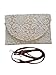 bolso Clutch de Encaje con Correa Ajustable Imagen de bolso Clutch de Encaje con Correa Ajustable