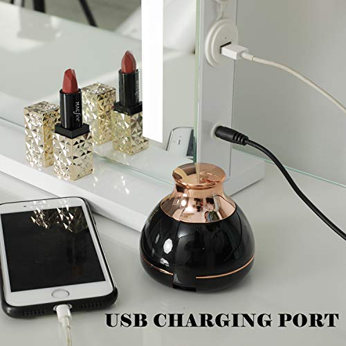 Wayking Vanity Mirror With Lights, Makeup Mirror With Dimmiable 3 Lighting Modes Led Strip, Wall-Mounted And Tabletop Mirror With Usb Charging Port (L22.83 X H17.32 Inch) #TOP4