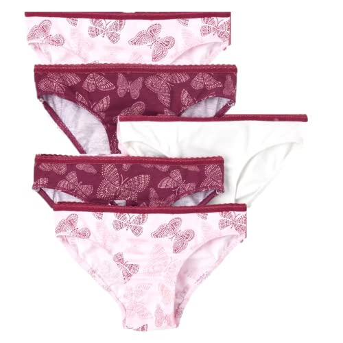 Image of TuddyBuddy Girl's 100% Cotton Graphic Prints Briefs /Panty /Underwear /Panties, Multicolor