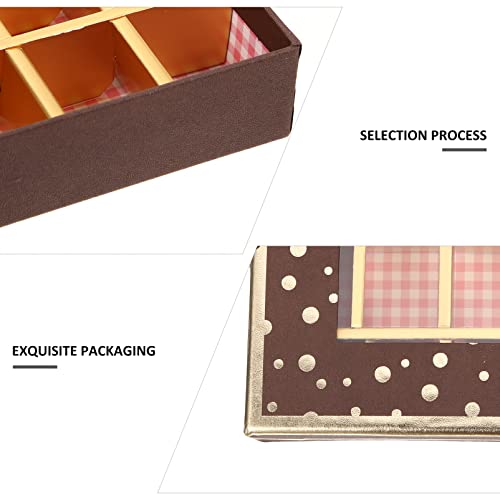 Soimiss Candy Gift Box Gift Chocolates Truffles Chocolate Box 25 Compartments Square Gift Box Candy Box For Birthday Mothers Day Valentines Day Gift Box Luxury Chocolate Candy Chocolate #TOP7