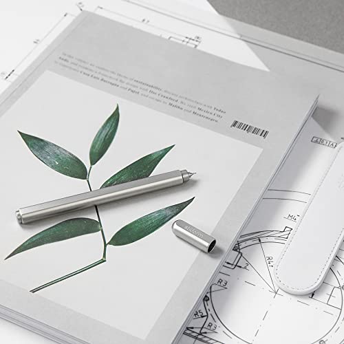 Stilform 200019 Arc Gel Pen - Patented Gel Rollerball Pen - Non-Slip Design - Magnetic Mechanism - Matte Titanium thumb #1