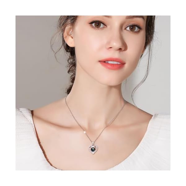 Mothers Day-Gifts for Wife Her Mom Couple Women-Wedding Birthday Anniversary Fine Jewelry-Wife Grandma Valentine's Christmas Day Gifts,Tahitian Pearl Necklace - Image 4
