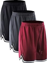 6085# 3 Pack,black/Grey/Red