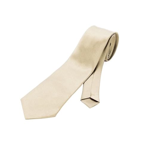 Gravata Slim Fit Sport (Bege)