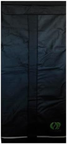 706820 Horticultural Grow Room, 16 in x 16 in x 47 in, Black