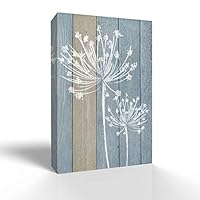SIGNWIN Canvas Wall Art Dandelion Illustration Canvas Prints Home Artwork Decoration for Living Room,Bedroom - 12x18 inches
