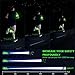 Light Up LED Armband for Running Walking at Night,Reflective Arm Bands for Runners,Rechargeable Jogging Lights,High Visibility Night Running Safety Gear Adjustable Running Women Men Kids (Green)