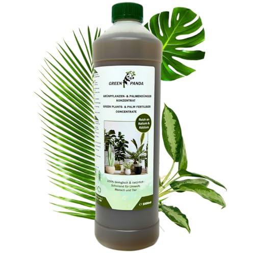 GreenPanda Fertilizante Líquido 1 L para Plantas Verdes