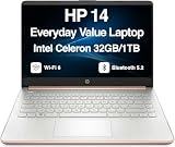 Compare HP Rose Gold 14″ vs other laptops
