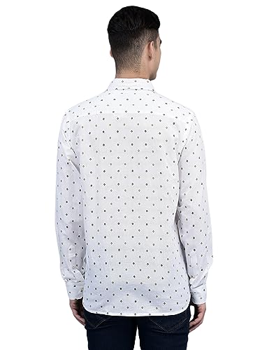 Image of Canoe Men Long Sleeve Spread Collar Casual Shirt