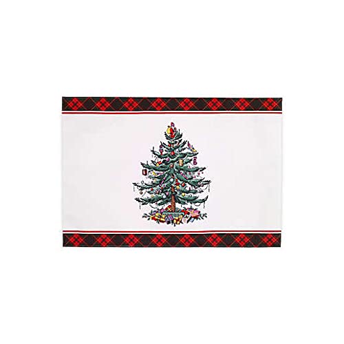 Amazon｜Spode クリスマスツリータータンプレースマット 4枚セット