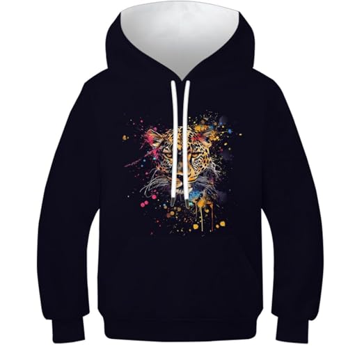 Sweat ado garçon animaux colorés : le pull confortable qui plaît aux ados