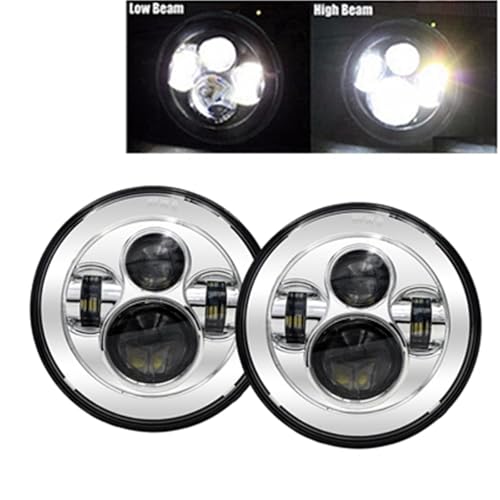 Phare à LED 7 pouces résolvant le manque d'éclairage sur Ford Mustang - 2