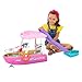 Produktbild BARBIE Traumboot Spielset - Boot mit Pool und Rutsche, 6 Spielbereiche und über 20 Zubehörteile rund um das Thema Meer, für Kinder ab 3 Jahren, HJV37