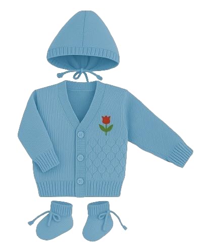 Navy Zone Baby Handmade Woolen Sweater for New Born Baby Boys and Girls-image-49