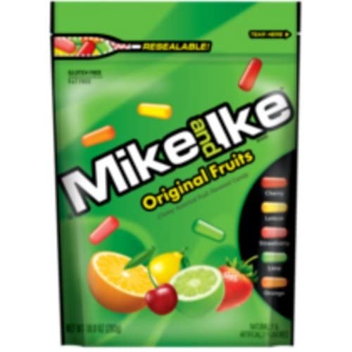 Mike and Ike Dulces Originales Frutales 10 Oz Bolsa miniatura 1