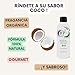 Aceite masajes eróticos comestibles/gel lubricante parejas. Para masajes corporales y eróticos íntimos, lubricantes adultos, mujer. Estimulador, íntimo. Estimulantes. Sabor ecológica (200, Coco)
