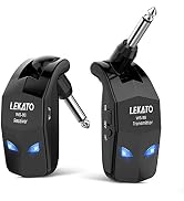 Amazon.co.jp: ギターワイヤレスシステム エレキ 送受信機 ブラックUSB