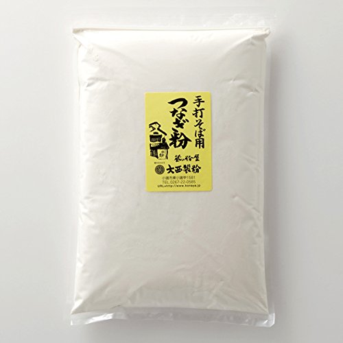 Amazon.co.jp: 大西製粉 そば打ち用 つなぎ粉 (小麦粉 強力粉) 1kg