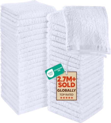 Utopia 60-Pack Cotton Washcloths