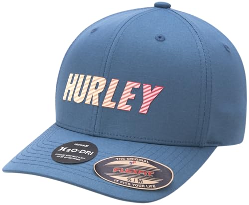 Casquette extensible Hurley H2O-Dri incurvée pour homme avec protection solaire UPF 50+