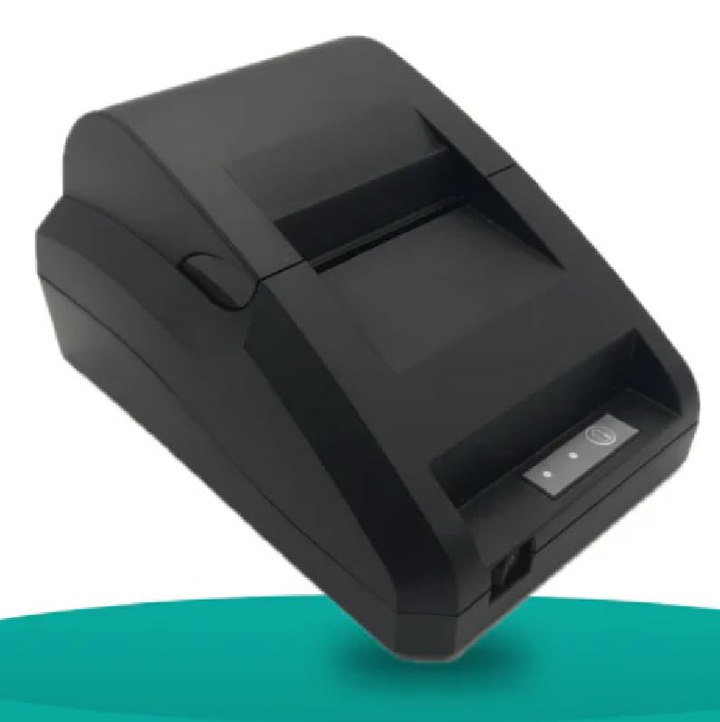 Image of 58mm (2 Inch) Direct Thermal Receipt Printer + 14-Days Free Trial Software License for Restaurants, Cafes, Shops | USB + Bluetooth with QR Code, Digital Menu, 7 Rolls, POS Website Billing Machine