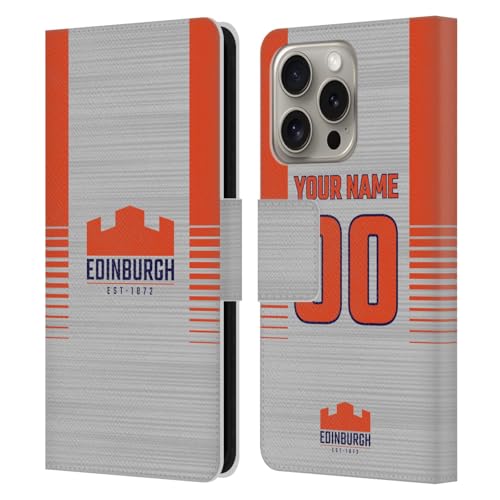 Coque iPhone 16 Pro Édimbourg Rugby, l'étui cuir idéal du supporter au quotidien