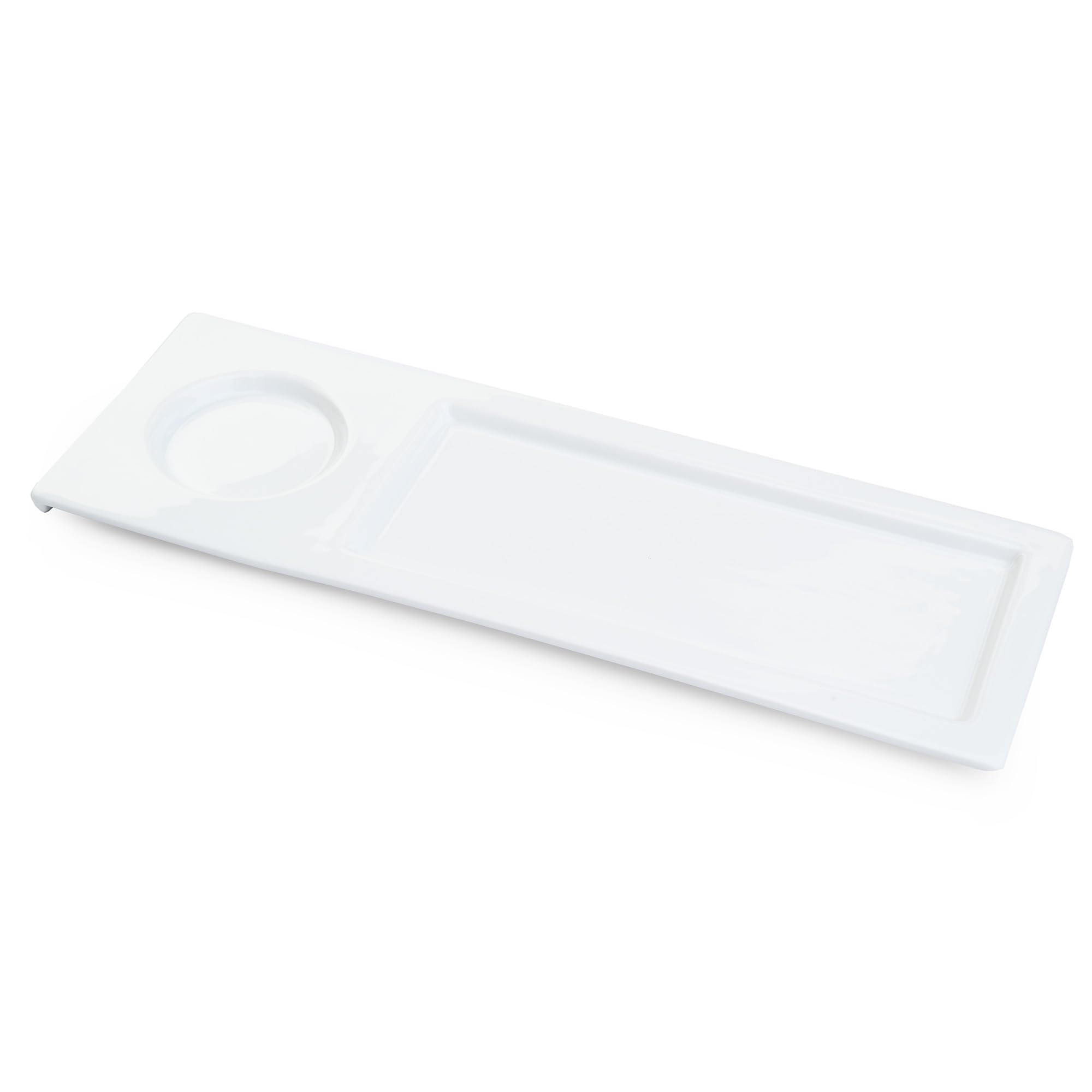 IMPULSE! Mangia Snack Porcelain Plate (Set of 3)- Ideal for Snacks, Fruit,Small Dessert Bowls, Olive Bowl, Nut Bowl, Porcelain- Bowls for Side Dishes