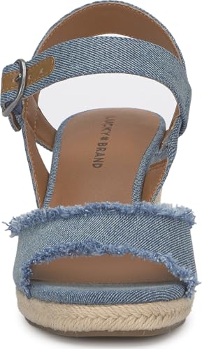 Image of Lucky Brand Women's Mindra Espadrille Wedge Sandal