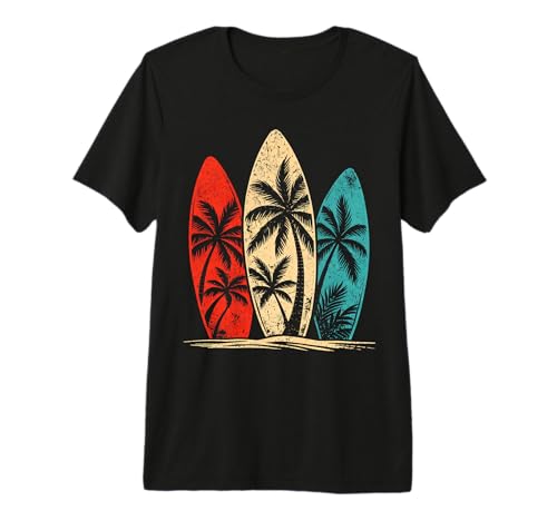 Palmera Vintage Camiseta Premium