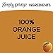 Simply Orange Juice, High Pulp, 52 Fl Oz Bottle