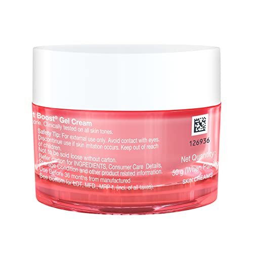 Neutrogena Bright Boost Gel Face Cream | Glowing Skin w/Neoglucosamine | Dark Spot Reduction | Oil-Free, Alcohol-Free, Non-Comedogenic | For Men & Women | 50g - Image 2