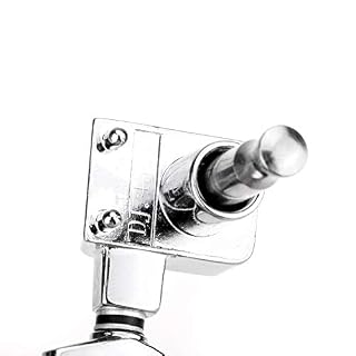 Musiclily Pro Mécaniques 6 en Ligne 2-pins Guitare pour Fender Strat/Tele Guitare,Chrome - Les Beatles, Paul McCartney, John Lennon, RIngo Starr, George Harrison Musiclily Pro Mécaniques 6 en Ligne 2-pins Guitare pour Fender Strat/Tele Guitare,Chrome – Image 7