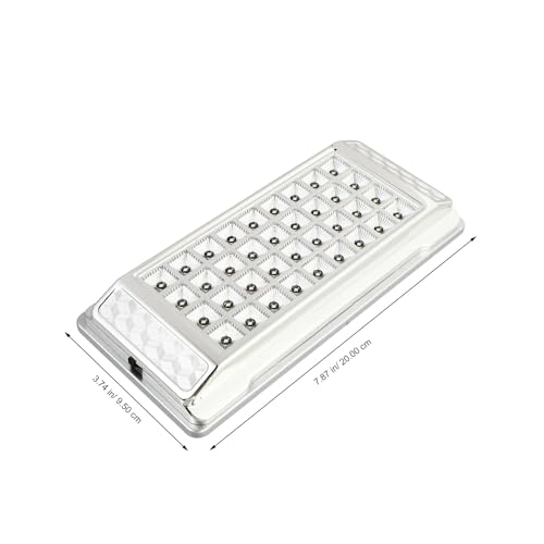 Lámpara LED de coche interior de 36 luces plateada para techos de camión 2