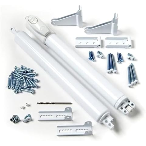 Andersen Storm Door Top and Bottom Closer Kit in White Color Cover