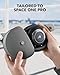 soundcore Space One Pro Travel Case by Anker, Soft Protective Shell, Magnetic Metal Button, Lightweight and Easy to Carry, Gray Color