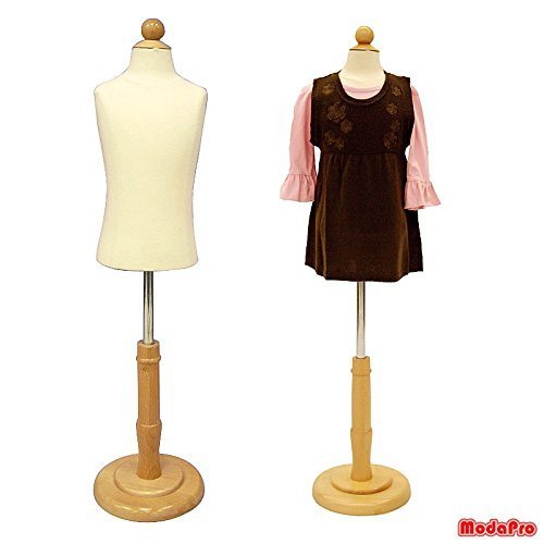 2 Years Old Child/Kids Body Dress Form Mannequin White Jersey Form Cover