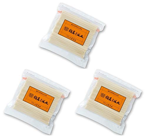 稲庭うどん 八代目佐藤養助 稲庭干饂飩切り落し550g　３個セット