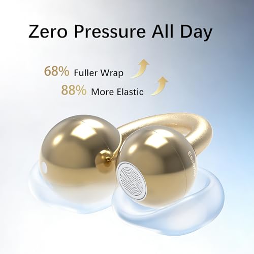مراجعة Essonio Ultra: سماعات Open‑Ear بمشبك — صوت قوي، بلوتوث 6.0، 56 ساعة، علبة قابلة للغسل ومقاومة للماء - الصورة 2