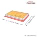 POTAUTO MAP 6039 (CA4309) Engine Air Filter Replacement for INFINITI FX35 G35 I35 JX35 QX4 QX60, NISSAN ALTIMA FRONTIER MAXIMA SENTRA XTERRA X-TRAIL, SAAB 9-2X, SUBARU FORESTER IMPREZA OUTBACK