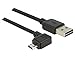 Produktbild Delock Kabel Easy USB 2.0-A > Easy Micro-B Links/rechts gewinkelt Stecker/Stecker 0,5 m